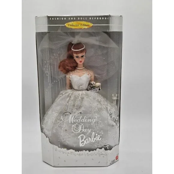 Barbie Wedding Day Barbie Doll Mattel Reproduction Collector Edition 1996